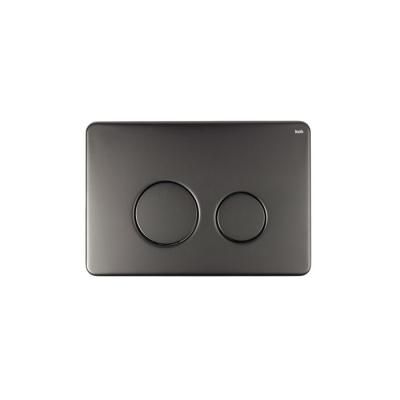 Клавиша смыва IDDIS Unisteel механическая, матовый графит (UNETSRHX2GMHMiKE77RU)