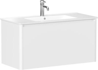 Тумба под раковину Allen Brau Gravity 100 1.370014.WM белый матовый