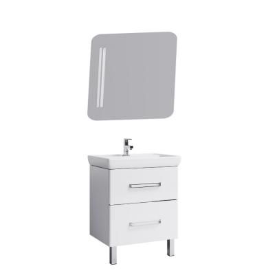 Мебель для ванной Aqwella Нео Neo.01.07 70 напольная, зеркало, белая