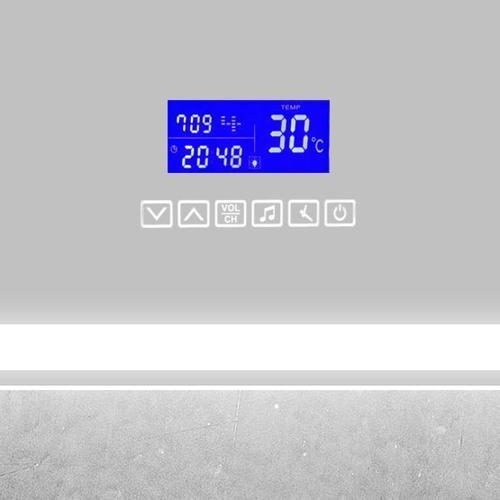 Зеркало BelBagno SPC-GRT-900-800-LED-TCH-RAD с подсветкой, блютуз, цифровым термометром, радио