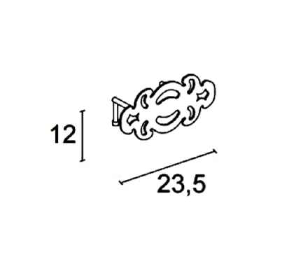 Светильник Eurolegno Glamour EU0400000 cr хром