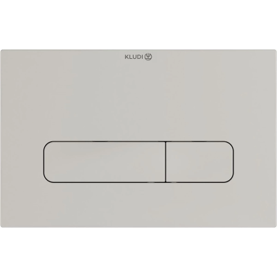 Кнопка смыва Kludi Unifix 30PP01O2 для инсталляции, светло-серый матовый