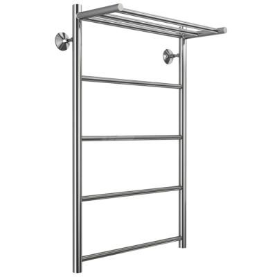 Полотенцесушитель водяной с полкой Stelmix 80x50 см, прямой с полкой