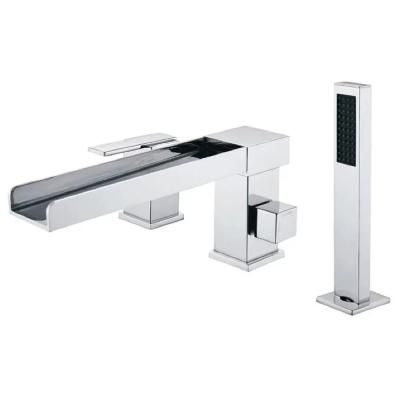 Смеситель на борт ванны Groсenberg GB6008-2CR, хром