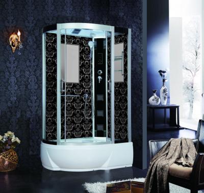 Душевая кабина Niagara Lux 7712BR 120х80 см, черный R