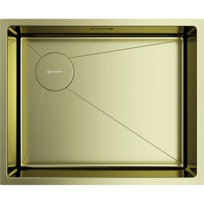 Кухонная мойка Omoikiri Taki 54-U/IF-L-LG Side SF 4997475 54x44 см, светлое золото