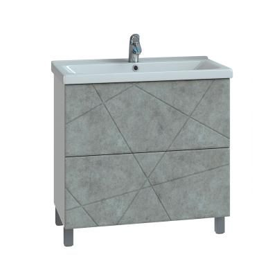 Тумба VIGO под раковину Geometry 800-0-2 (Como) бетон (025 бетон)