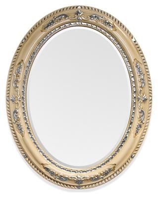 Зеркало Tiffany World 03529 81 слоновая кость/серебро