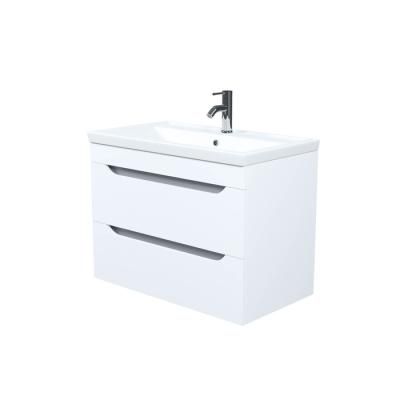 Тумба с умывальником, подвесная, 80 см, белый, Sky, IDDIS, SKY80W0i95K подходит умыв. 4078000i28