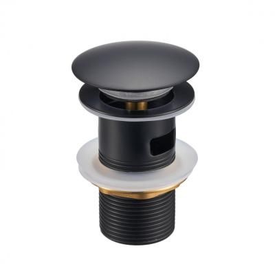 Клапан донный для раковины MILACIO Ultra 050 (MCU.050.MB)  чёрный матовый