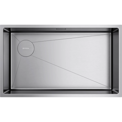 Кухонная мойка Omoikiri Taki 74-U/IF-IN Side-L 4997471 74x44 см, нержавеющая сталь