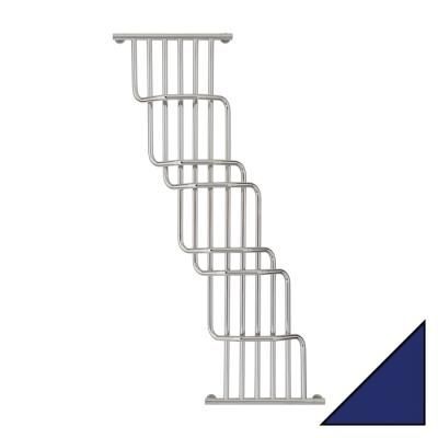 Полотенцесушитель водяной Сунержа Нега 1700х1000 ультрамариновый синий