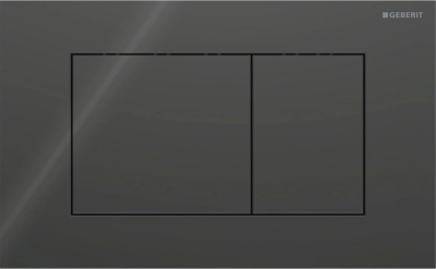 Кнопка смыва Geberit Sigma 40 115.629.SJ.1 для инсталляции, черный глянец