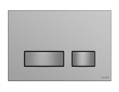 Кнопка смыва Cersanit Movi P-BU-MOV/Cm хром матовый