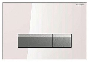 Кнопка смыва Geberit Sigma 40 115.600.SI.1 с системой удаления запаха