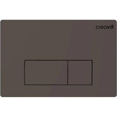 Кнопка смыва Creavit Arc GP8002.04 для инсталляции, антрацит матовый