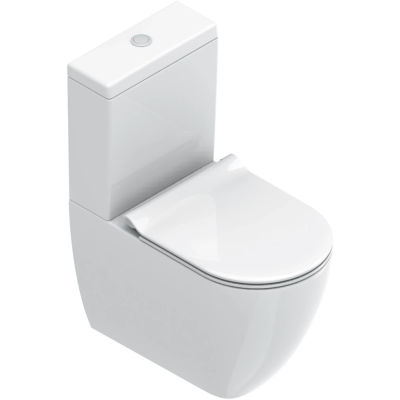 Унитаз напольный Catalano Sfera 0515630001 безободковый, без бачка, белый глянец