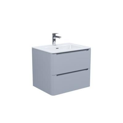 Тумба с умывальником, подвесная, 60 см, светло-серый, Edifice, IDDIS подходит умыв. 0106000i28 (EDRRI6WM0LKK0iHW95ABK)