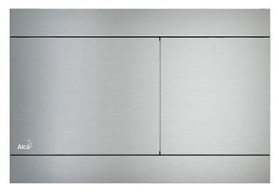 Кнопка смыва AlcaPlast Flat FUN хром матовый