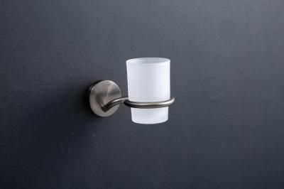 Стакан для ванной настенный Gappo G3KO07JC06KI-9QT, оружейная сталь