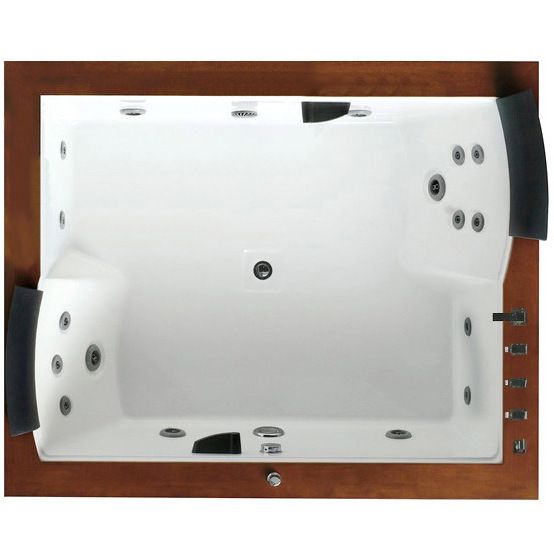 Акриловая ванна Gemy G9052 II B R с гидромассажем