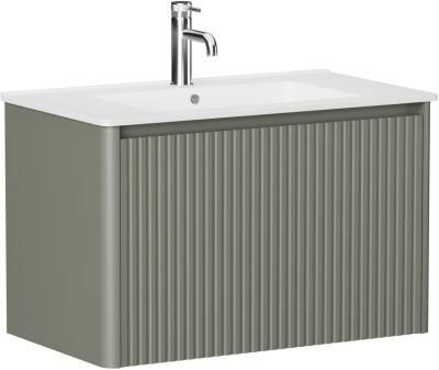 Тумба под раковину Allen Brau Gravity 80 1.370017.CGM олива матовый