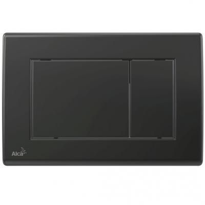 Кнопка смыва AlcaPlast  M278 черный матовый