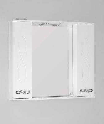 Зеркальный шкаф Style Line Венеция 90/С Style Line ЛС-00000264, Белый