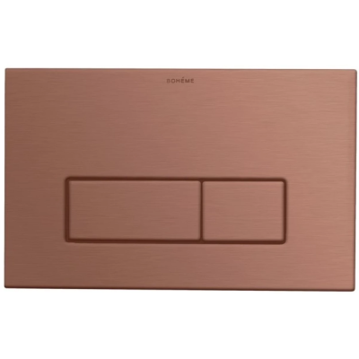 Кнопка смыва Boheme 669-BRB для инсталляции, бронза матовая