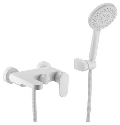 Смеситель Boheme Spectre 453-MW для ванны, белый матовый