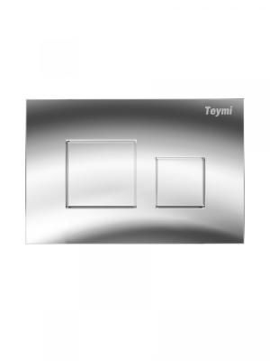 Клавиша смыва Teymi Kati, двойной смыв, хром глянец T70701CH