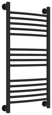 Полотенцесушитель водяной Сунержа Богема+ выгнутая 31-0221-8040 800x400 черный матовый