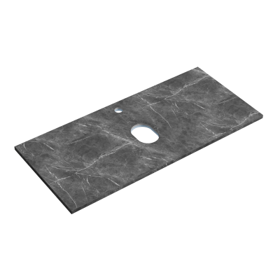 Столешница для ванной комнаты SANCOS  1000х460 ,  TT100A1X