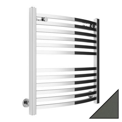 Полотенцесушитель водяной Сунержа Аркус 600х600 серебристый металлик