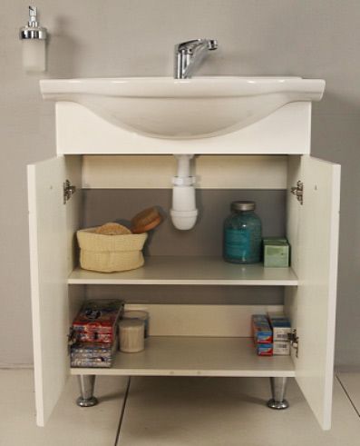 Мебель для ванной Aquaton Лиана 1A165701LL010 65 белый глянцевый