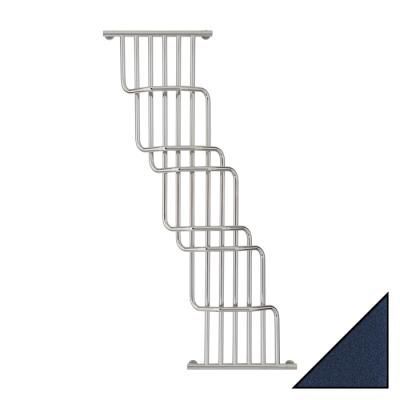 Полотенцесушитель водяной Сунержа Нега 1700х1000 муар темно-синий