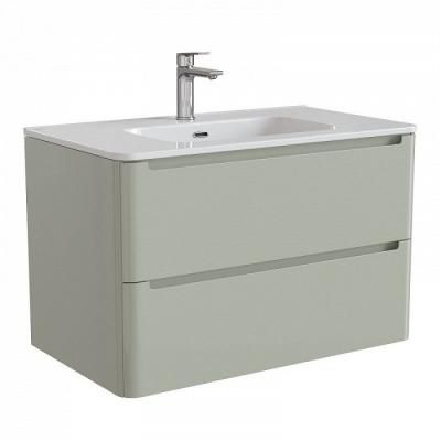 Тумба с раковиной IDDIS Edifice 80 подвесная фисташково-серая (EDDNI8XG0GXL0iBV95HVK)