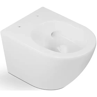 Унитаз подвесной Ceruttispa Sella Aria CT9529 безободковый, торнадо, с сиденьем микролифт, белый