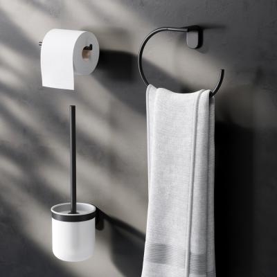 Набор аксессуаров для зоны туалета, черный AM.PM X-Joy AK84T2603B, Черный