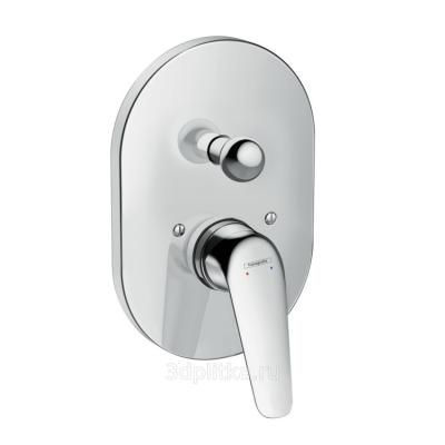 Смеситель Hansgrohe Novus 71047000 для ванны, встраиваемый