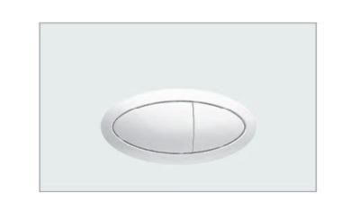 Кнопка смыва для инсталляции Boheme 665-W белый