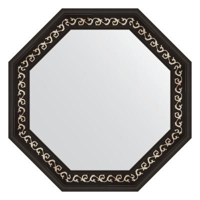 Зеркало Evoform Octagon BY 7329 69x69 черный ардеко