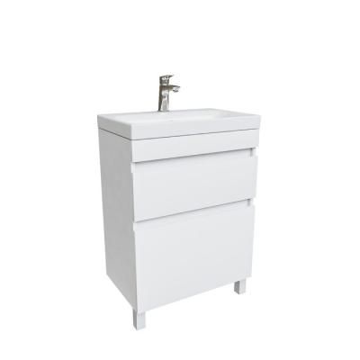 Тумба с умывальником IDDIS напольная с ящиками, белая, 60 см, Zodiac. Подходит ум 3506000i28 (ZOGDD6WZCBCZFiHL95RAK)