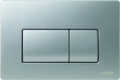 Кнопка смыва Valsir P1 VS0871337 для инсталляции, матовый хром