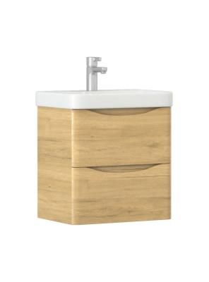 Тумба под раковину Velvex Clay 500-0-2 (9595) навесная (370)