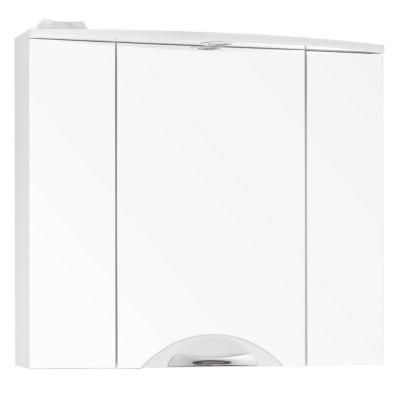 Зеркальный шкаф Style Line "Жасмин 2 800/С", Люкс белый Style Line ЛС-000010036, Белый