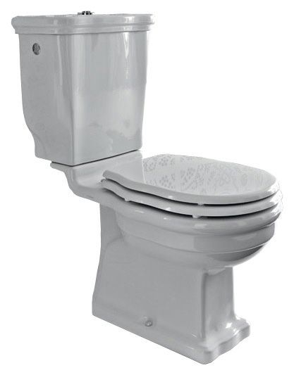 Чаша для унитаза-компакта Hidra Ceramica Ellade вывод в пол