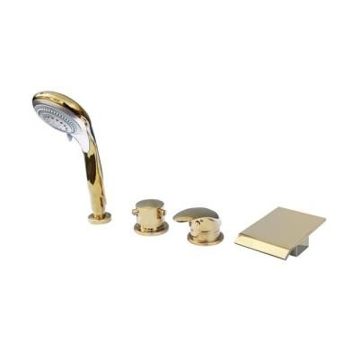 Смеситель Rav Slezak Dunaj D473.5PZ для ванны золото