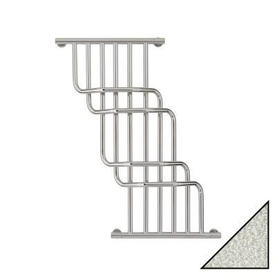 Полотенцесушитель водяной Сунержа Нега 1000х850 античное белое золото