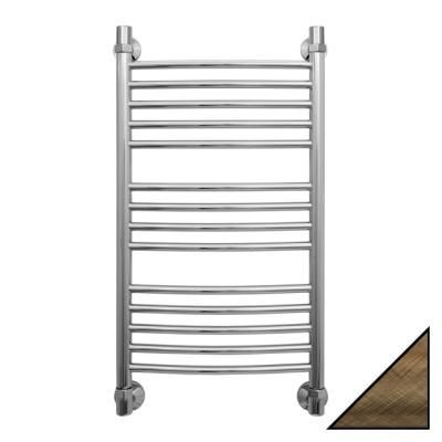 Полотенцесушитель водяной Сунержа Богема 800x400 состаренная бронза выгнутый